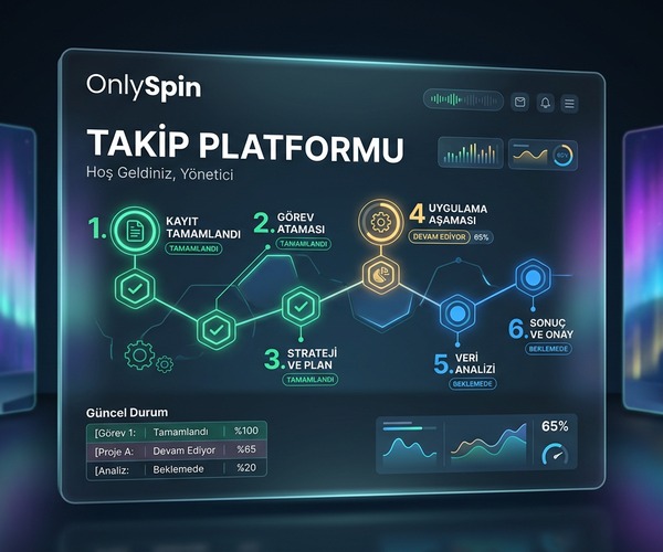 OnlySpin Takip Platform Görseli